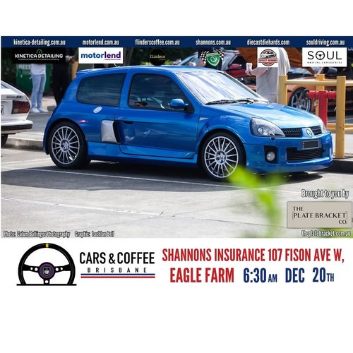 Cars & Coffee Brisbane — car meet in Brisbane, QLD on Saturday 20 December 2025