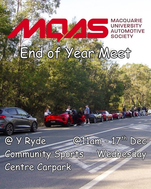 End of Year Meet — car meet in Sydney, NSW on Wednesday 17 December 2025