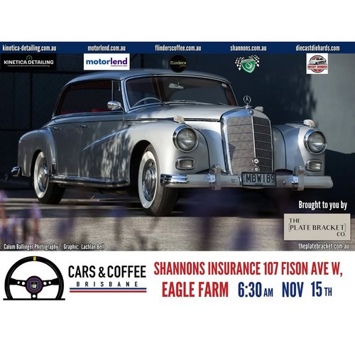 Cars & Coffee Brisbane — car meet in Brisbane, QLD on Saturday 15 November 2025