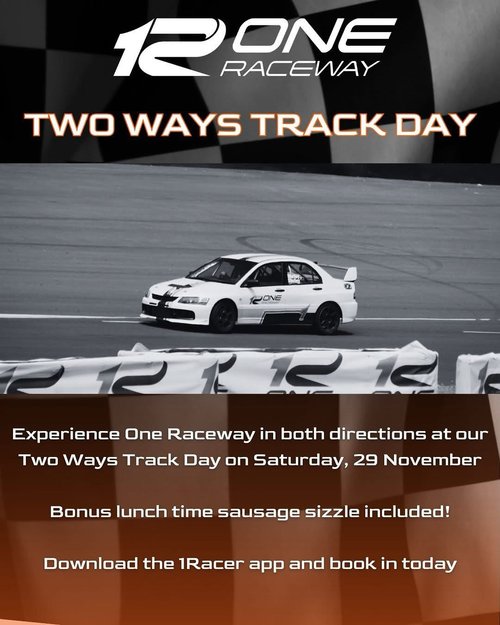 Two Ways Track Day — track day in Sydney, NSW on Saturday 29 November 2025