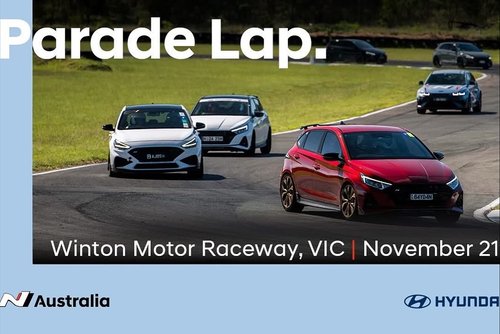Parade Lap at N Festival 2025 — track day in Melbourne, VIC on Friday 21 November 2025