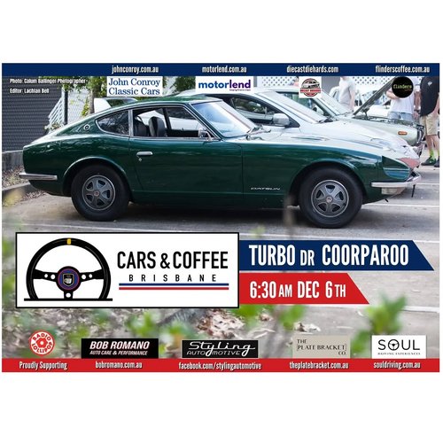 Cars & Coffee Brisbane — car meet in Brisbane, QLD on Saturday 6 December 2025