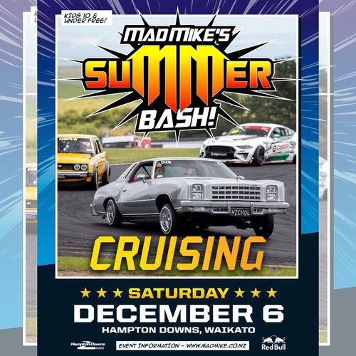 Mad Mike's Summer Bash! — spectator event in International on Saturday 6 December 2025