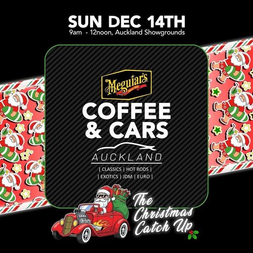 Meguiar's Coffee & Cars Auckland — car meet in International on Sunday 14 December 2025