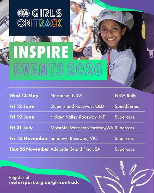 FIA Girls on Track - Inspire Event - NSW