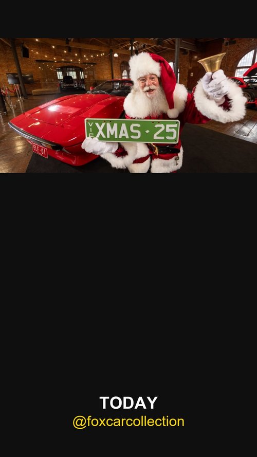 Santa at the Fox Car Collection — car meet in Melbourne, VIC on Thursday 25 December 2025