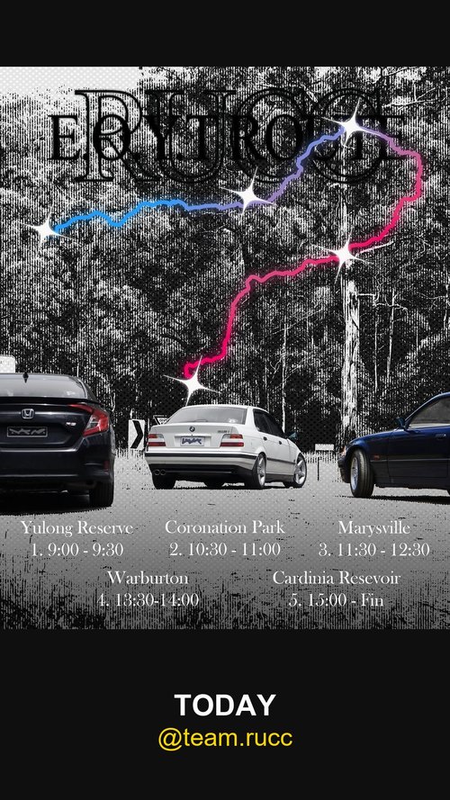 End of year tour (E.P.100) — car meet in Melbourne, VIC on Sunday 28 December 2025