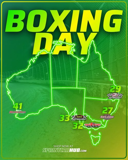 Boxing Day Sprint Car Racing — spectator event in Perth, WA on Friday 26 December 2025