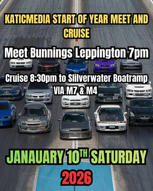 Start of Year Meet and Cruise — car meet in Sydney, NSW on Saturday 10 January 2026