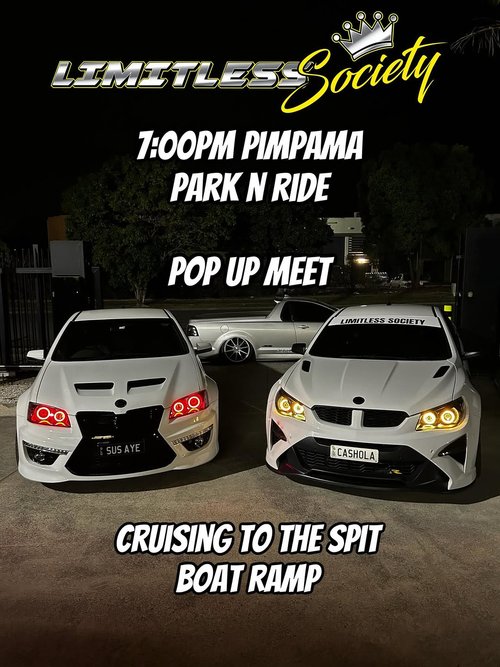 Pop Up Meet & Cruise — car meet in Gold Coast, QLD on Saturday 27 December 2025