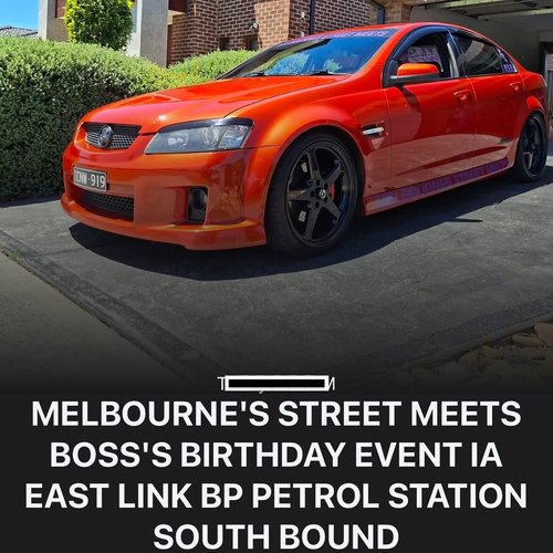 Boss's Birthday Event — car meet in Melbourne, VIC on Saturday 3 January 2026