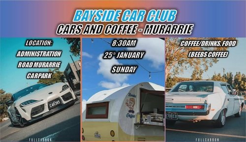 Cars and Coffee - Murarrie — car meet in Brisbane, QLD on Sunday 25 January 2026