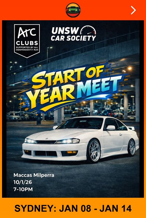 Start of Year Meet — car meet in Sydney, NSW on Saturday 10 January 2026