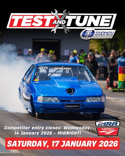 Test and Tune — track day in Sydney, NSW on Saturday 17 January 2026