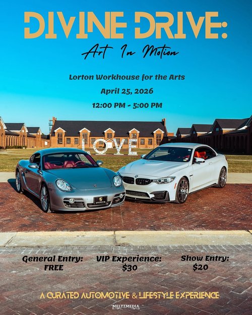 Divine Drive: Art In Motion — Classic/Euro car meet in International on Saturday 25 April 2026