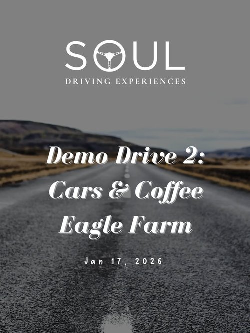 Demo Drive 2: Cars & Coffee — Exotic/Euro car meet in Brisbane, QLD on Saturday 17 January 2026