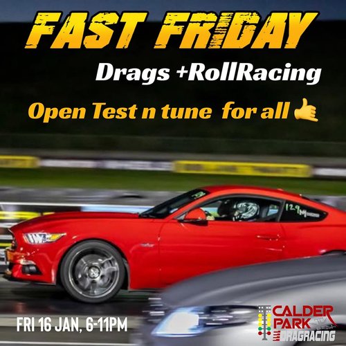 Fast Friday — track day in Melbourne, VIC on Friday 16 January 2026