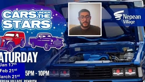 Cars Under The Stars — Classic car meet in Sydney, NSW on Saturday 17 January 2026
