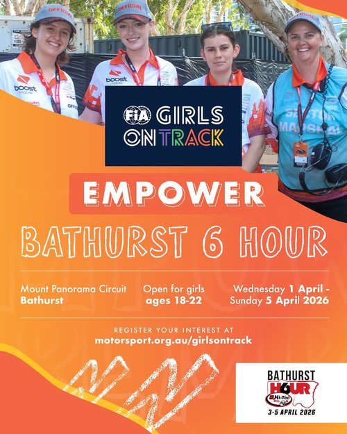 FIA Girls On Track - Empower at Bathurst 6 Hour — track day in Bathurst, NSW on Wednesday 1 April 2026