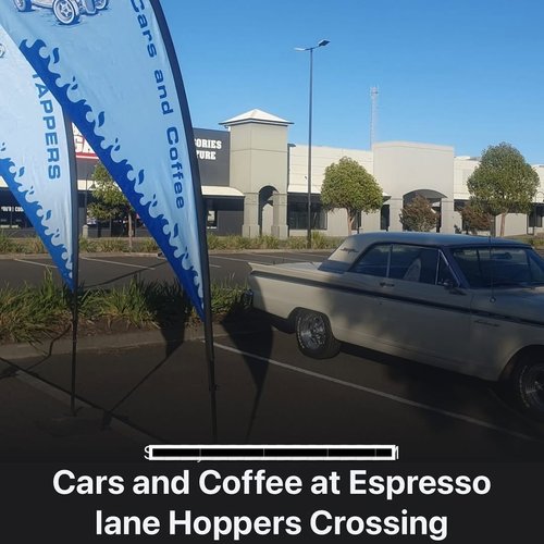 Cars and Coffee at Espresso lane Hoppers Crossing — Muscle/Classic car meet in Geelong, VIC on Sunday 25 January 2026