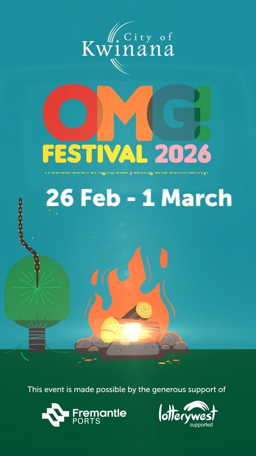 OMG! Festival 2026 — spectator event in Perth, WA on Thursday 26 February 2026