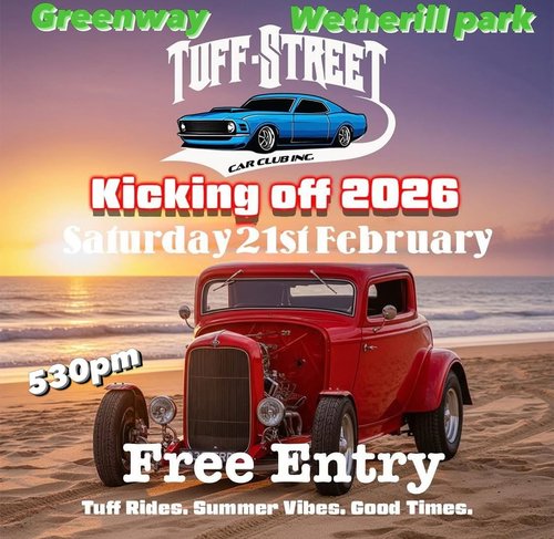 Tuff-Street Kicking off 2026 — Muscle/Classic car meet in Sydney, NSW on Saturday 21 February 2026