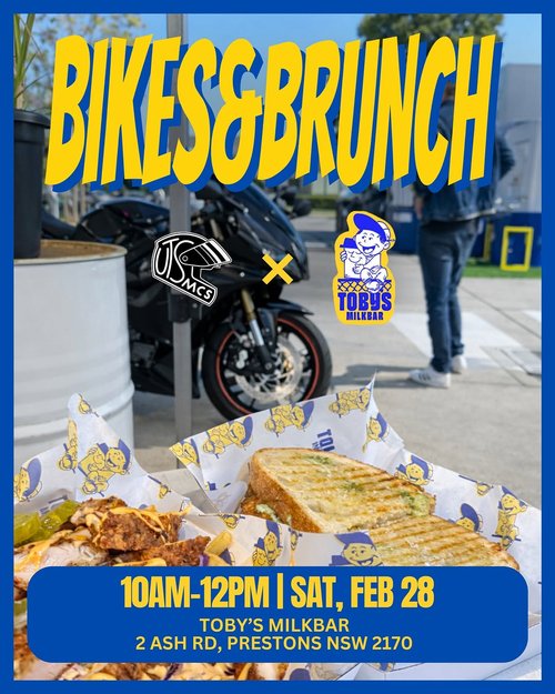 Bikes & Brunch — car meet in Sydney, NSW on Saturday 28 February 2026