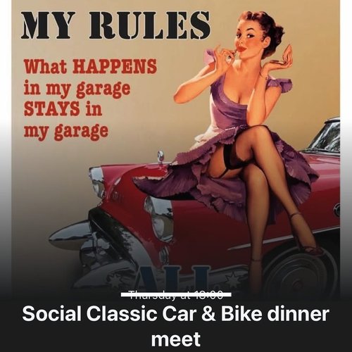 Social Classic Car & Bike dinner meet — Classic car meet in Melbourne, VIC on Thursday 19 February 2026
