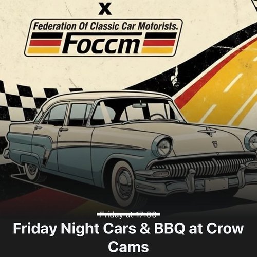 Friday Night Cars & BBQ at Crow Cams — Classic car meet in Melbourne, VIC on Friday 20 February 2026