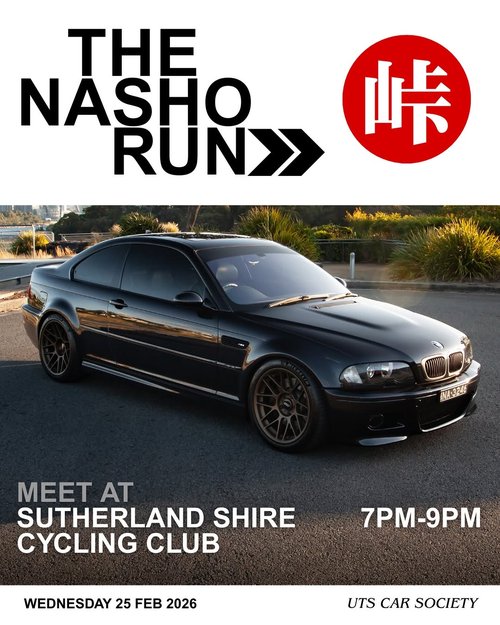 The Nasho Run — JDM/Euro car meet in Sydney, NSW on Wednesday 25 February 2026