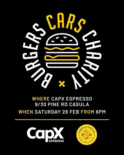 Burgers Cars Charity — JDM car meet in Sydney, NSW on Saturday 28 February 2026