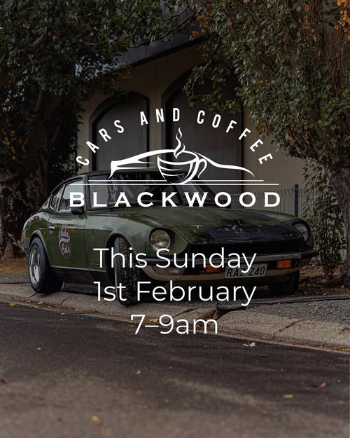 Cars and Coffee Blackwood — car meet in Adelaide, SA on Sunday 1 February 2026