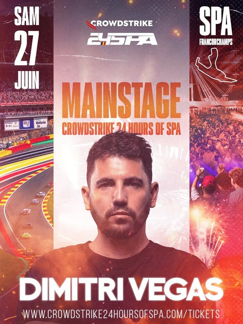 CrowdStrike 24 Hours of Spa — Euro/Exotic spectator event in International on Saturday 27 June 2026