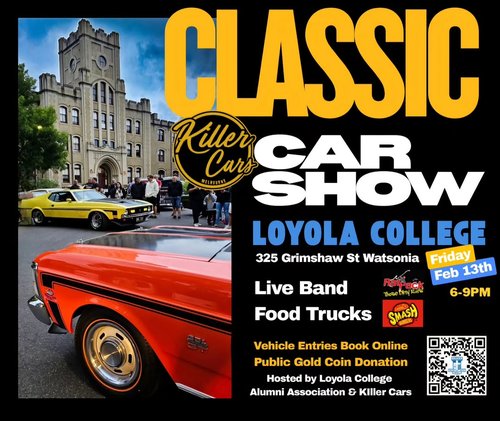 Classic Car Show — Classic/Muscle car meet in Melbourne, VIC on Friday 13 February 2026