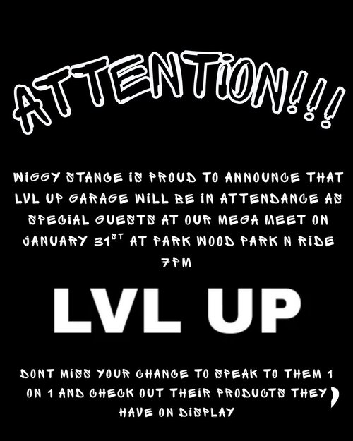 Wiggy Stance Mega Meet — Stance car meet in Brisbane, QLD on Saturday 31 January 2026