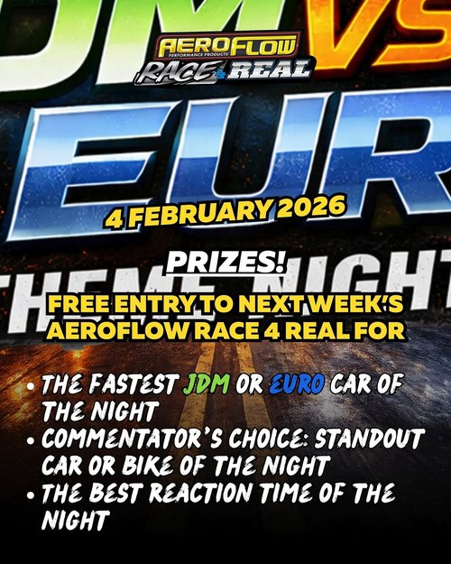 JDM VS EURO THEME NIGHT — Muscle track day in Sydney, NSW on Wednesday 4 February 2026