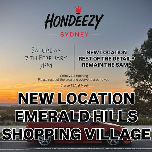Hondeezy Sydney Meet — JDM car meet in Sydney, NSW on Saturday 7 February 2026
