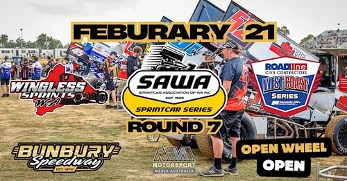 Open Wheel Open — spectator event in Bunbury, WA on Saturday 21 February 2026