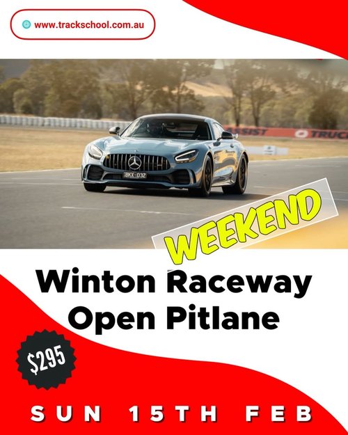 Winton Raceway Open Pitlane — JDM/Euro track day in Melbourne, VIC on Sunday 15 February 2026