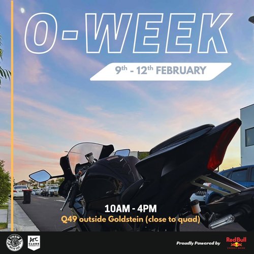 O-Week Stall — car meet in Sydney, NSW on Monday 9 February 2026