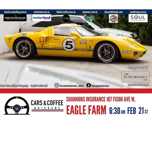 Cars & Coffee Brisbane — car meet in Brisbane, QLD on Saturday 21 February 2026