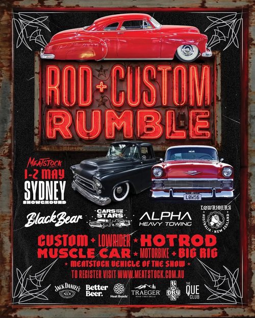 Rod + Custom Rumble — Classic/Muscle spectator event in Sydney, NSW on Friday 1 May 2026