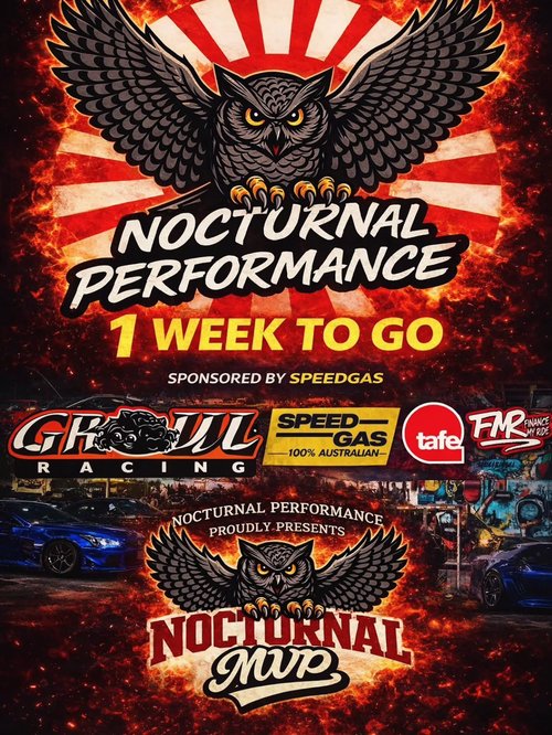 Nocturnal Performance – FIRST OFFICIAL MEET — JDM car meet in Brisbane, QLD on Saturday 21 March 2026