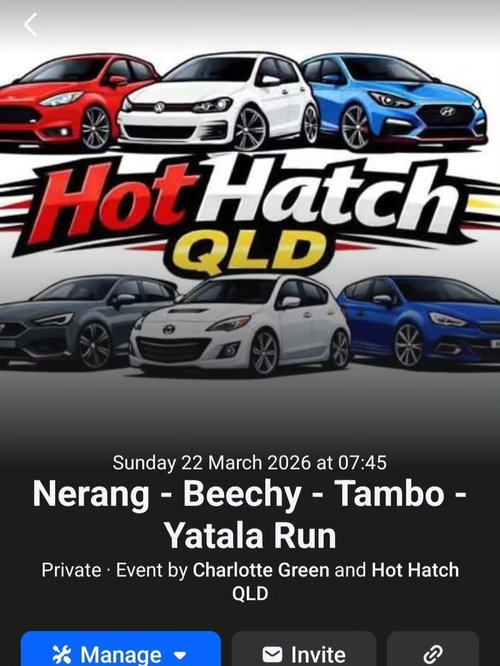 Nerang - Beechy - Tambo - Yatala Run — Euro/JDM car meet in Brisbane, QLD on Sunday 22 March 2026