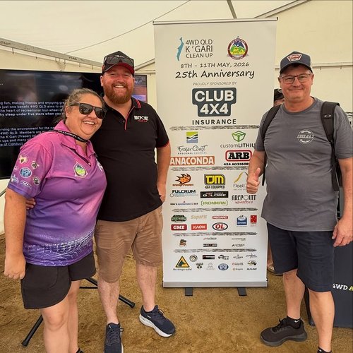 4WD QLD K'Gari Clean Up — 4x4 car meet in Brisbane, QLD on Friday 8 May 2026