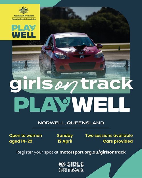 Girls on Track - Play Well — track day in Brisbane, QLD on Sunday 12 April 2026