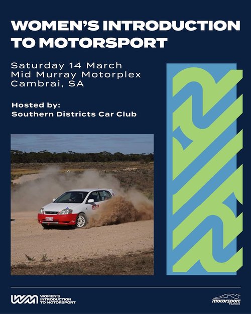 Women's Introduction to Motorsport — track day in Adelaide, SA on Saturday 14 March 2026