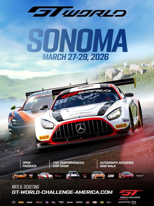 GT World Sonoma — Euro/Exotic spectator event in International on Friday 27 March 2026