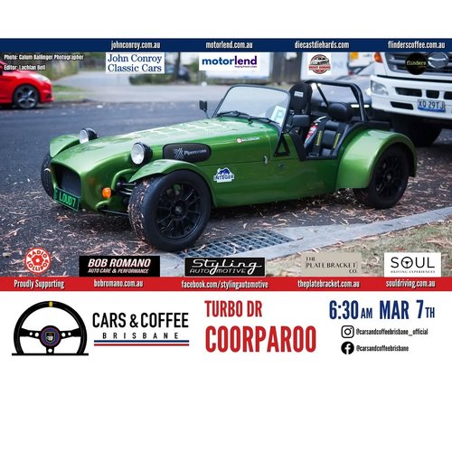 Cars & Coffee Brisbane — Classic car meet in Brisbane, QLD on Saturday 7 March 2026