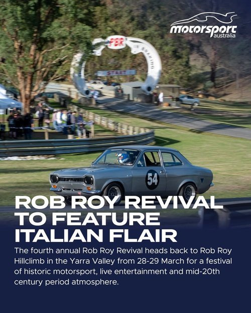 Rob Roy Revival — Classic/Euro spectator event in Melbourne, VIC on Saturday 28 March 2026